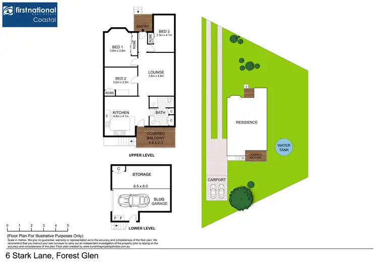 Floorplan of Homely house listing, 6 Stark Lane, Forest Glen QLD 4556