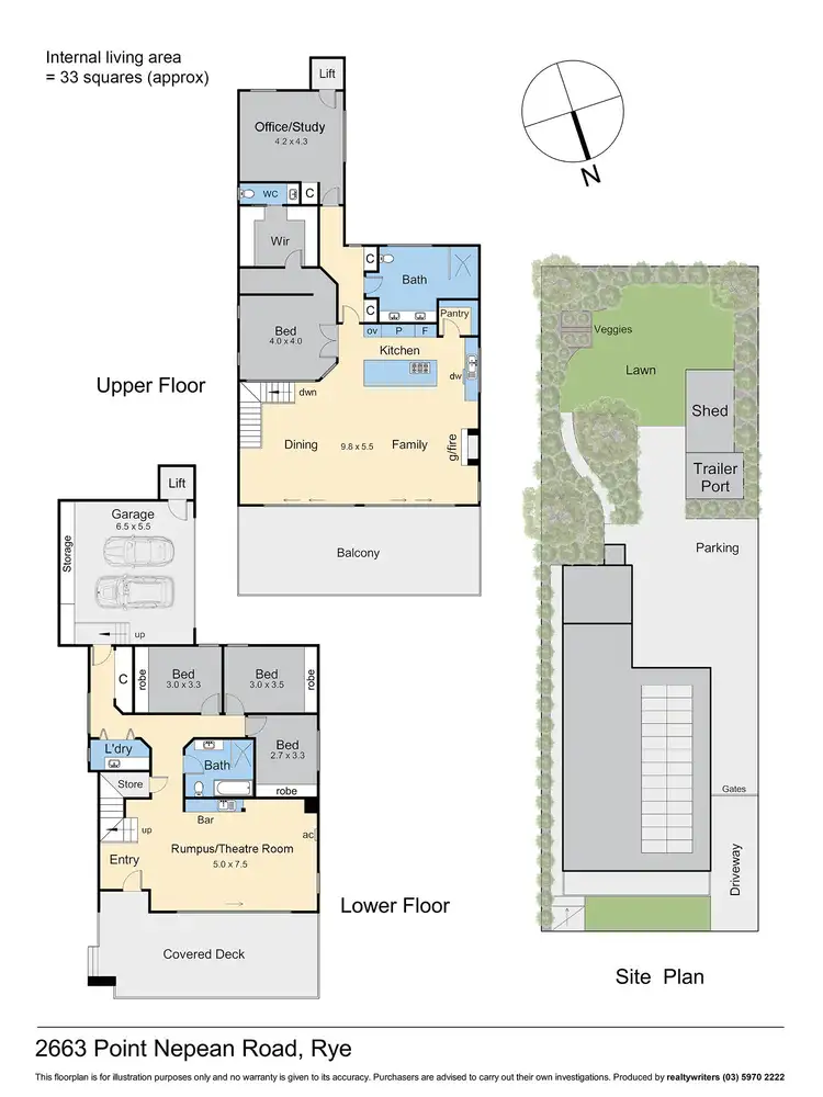 Floorplan of Homely house listing, 2663 Point Nepean Road, Rye VIC 3941