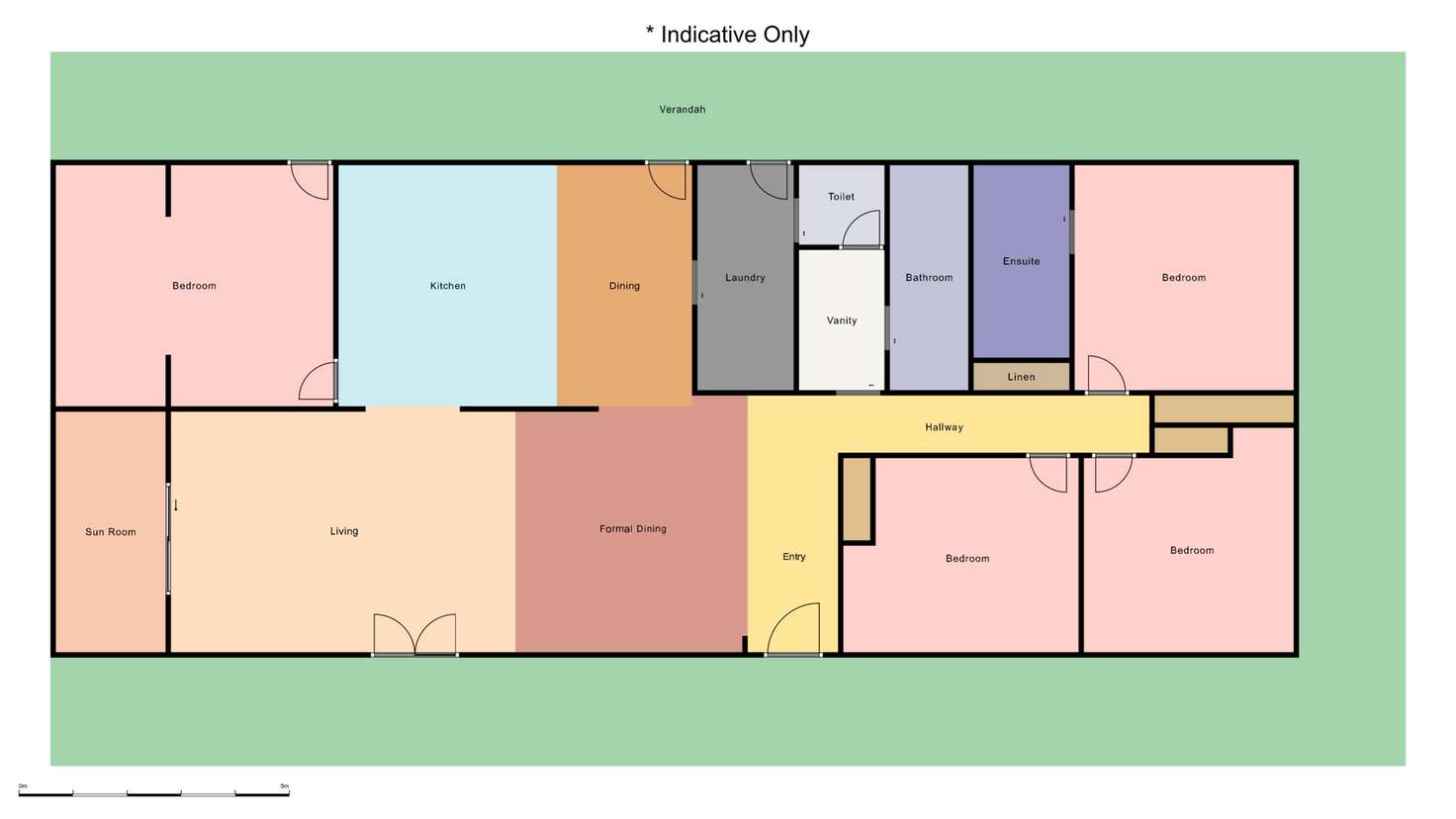 Floorplan of Homely acreageSemiRural listing, 39 Hillville Road, Hillville NSW 2430