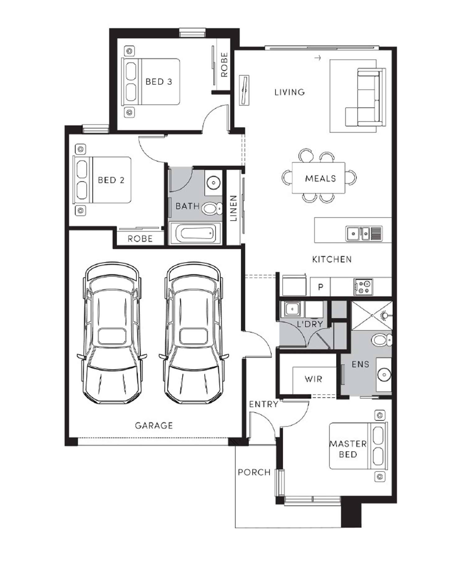 Floorplan of Homely house listing, Lot 449 Boardwalk Estate, Point Cook VIC 3030
