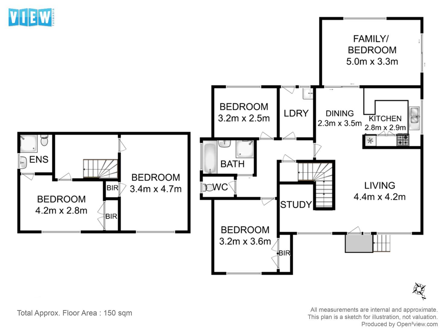 Floorplan of Homely house listing, 60 Sunshine Road, Austins Ferry TAS 7011