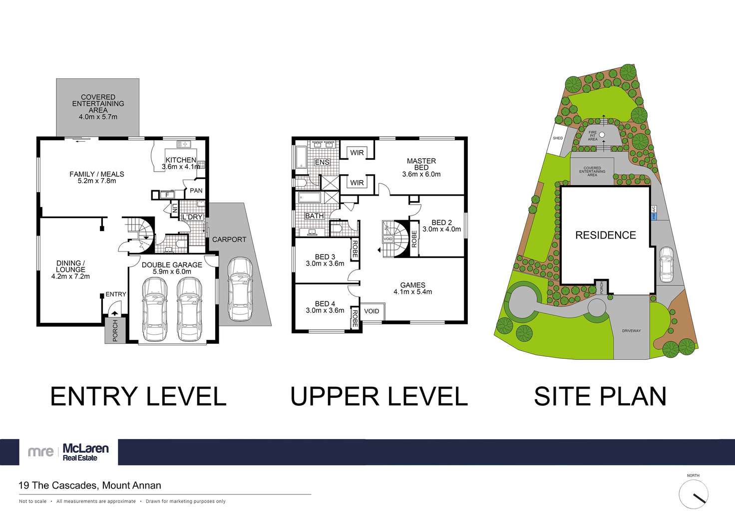 Floorplan of Homely house listing, 19 The Cascades, Mount Annan NSW 2567