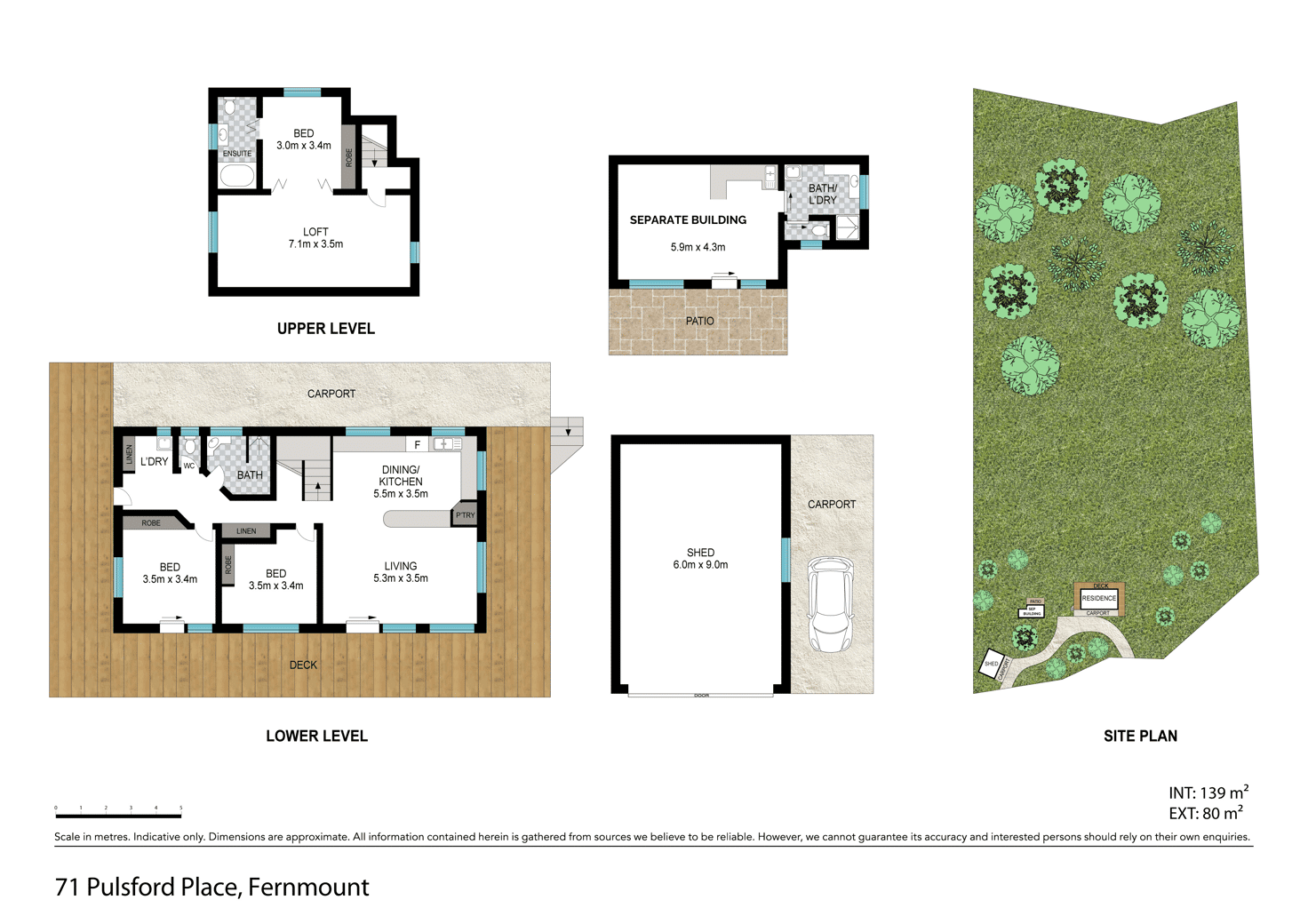 Floorplan of Homely acreageSemiRural listing, 71 Pulsford Place, Fernmount NSW 2454