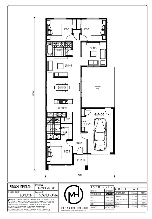 Floorplan of Homely house listing, Lot 465 Hackamore Drive, Tarneit VIC 3029