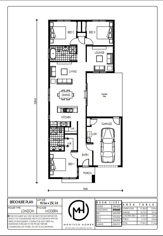 Floorplan of Homely house listing, Lot 324 Sprout Place, Tarneit VIC 3029