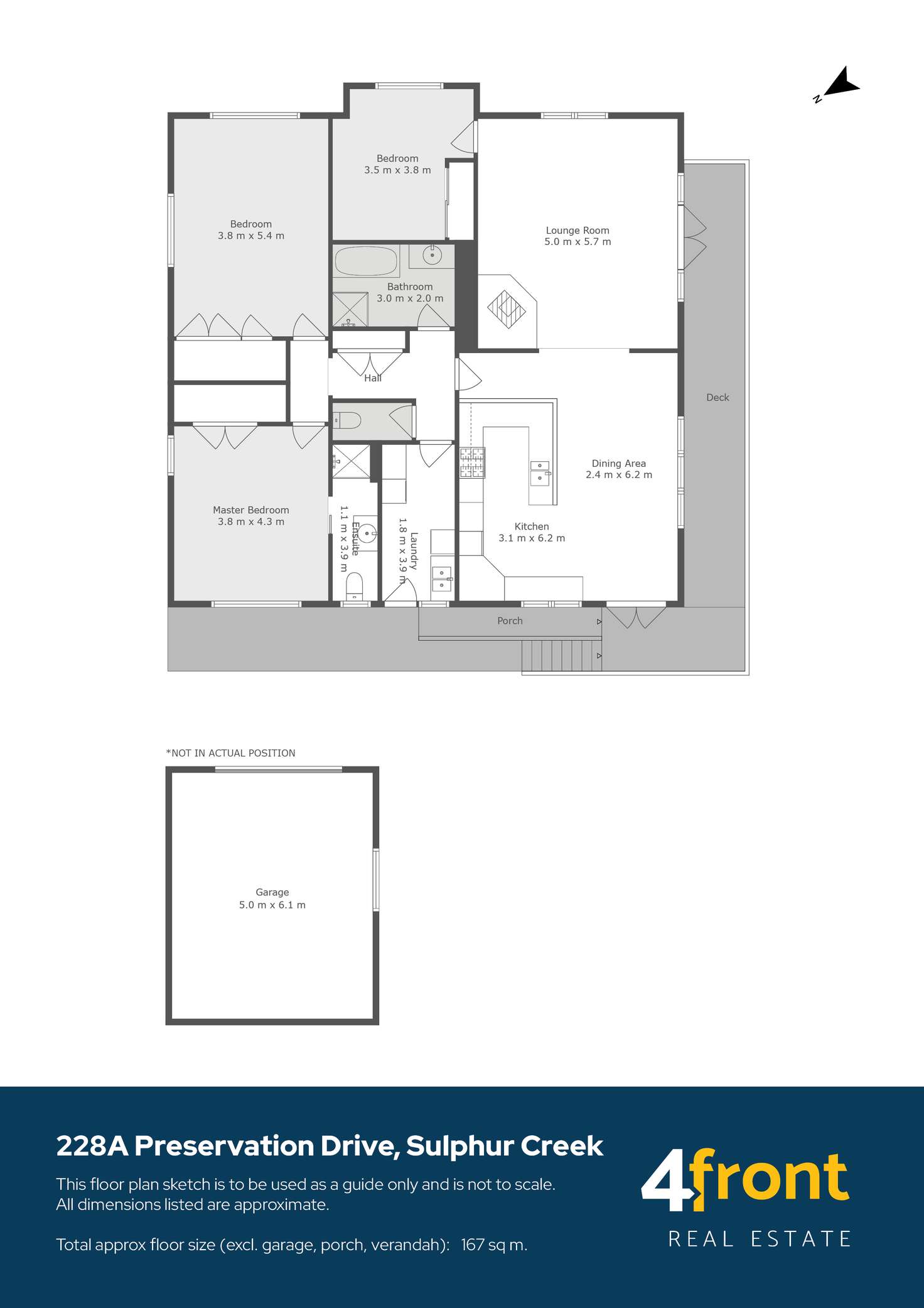 Floorplan of Homely house listing, 228A Preservation Drive, Sulphur Creek TAS 7316