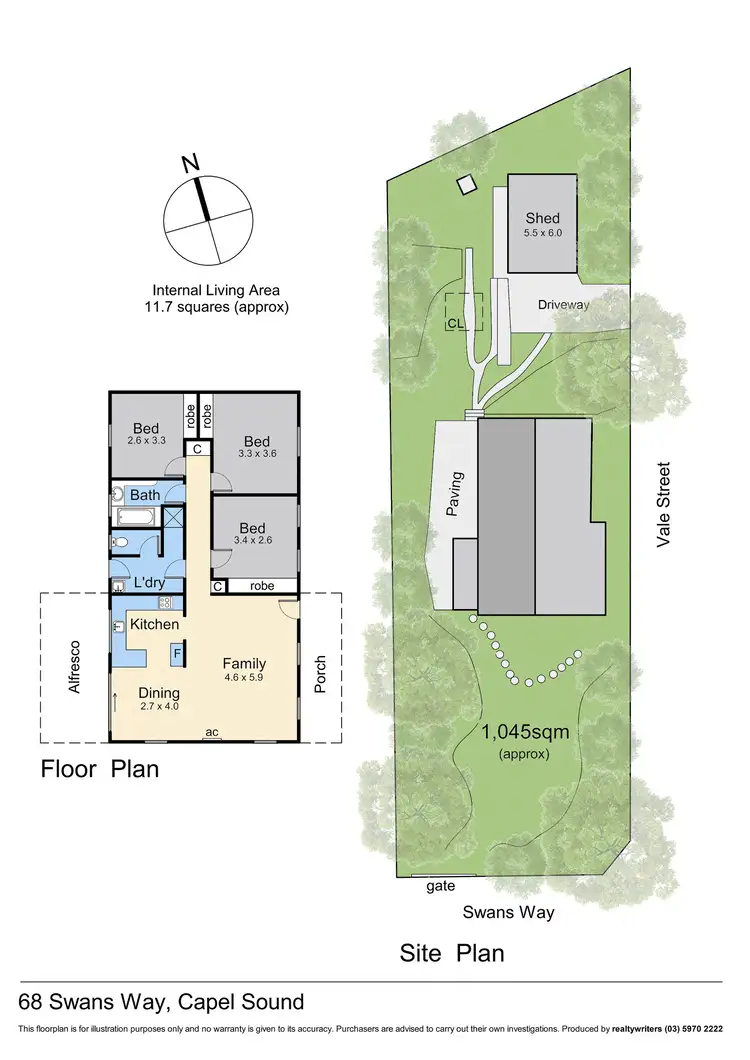 Floorplan of Homely house listing, 68 Swans Way, Capel Sound VIC 3940