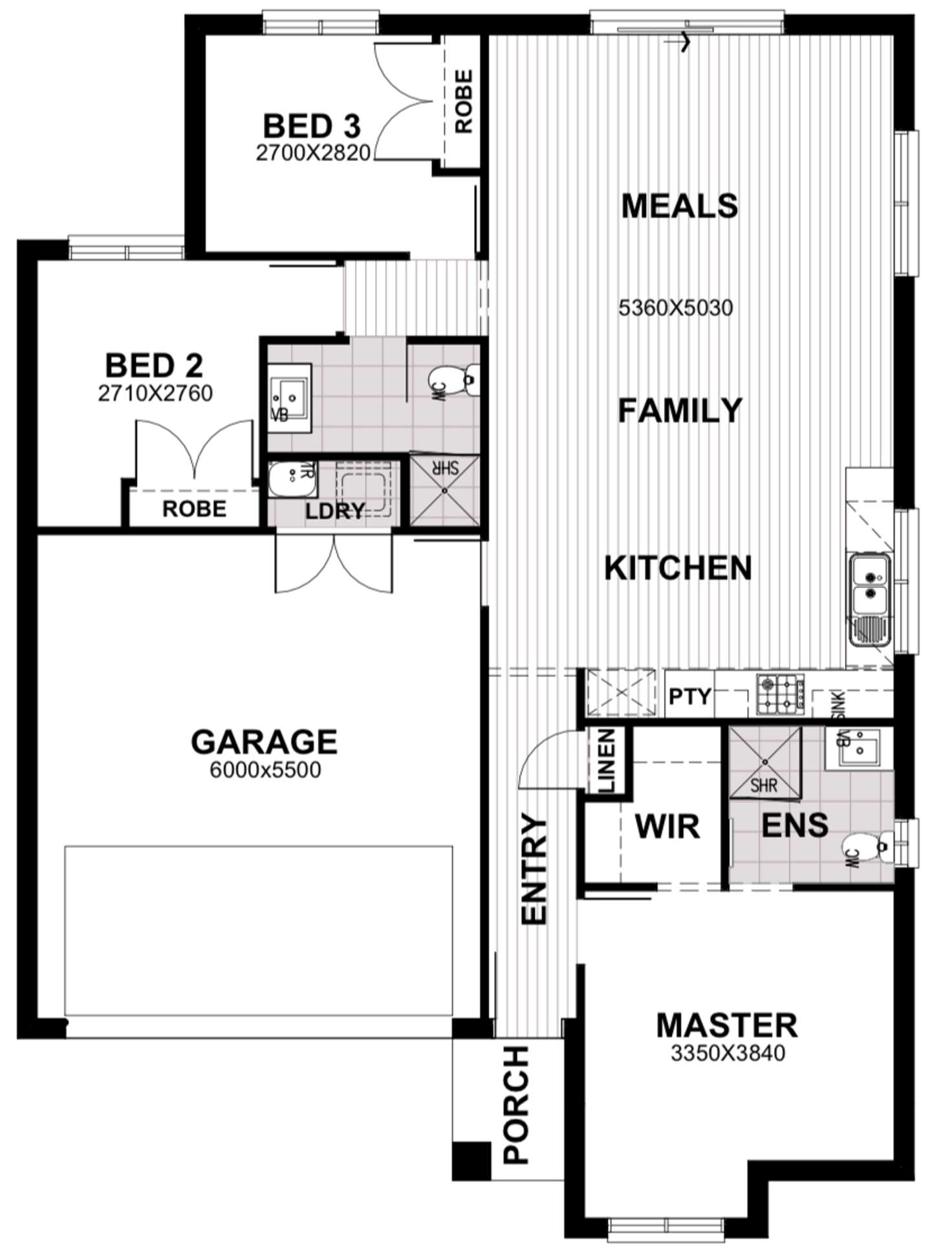 Floorplan of Homely house listing, Lot 16 Mirage Avenue, Berwick VIC 3806