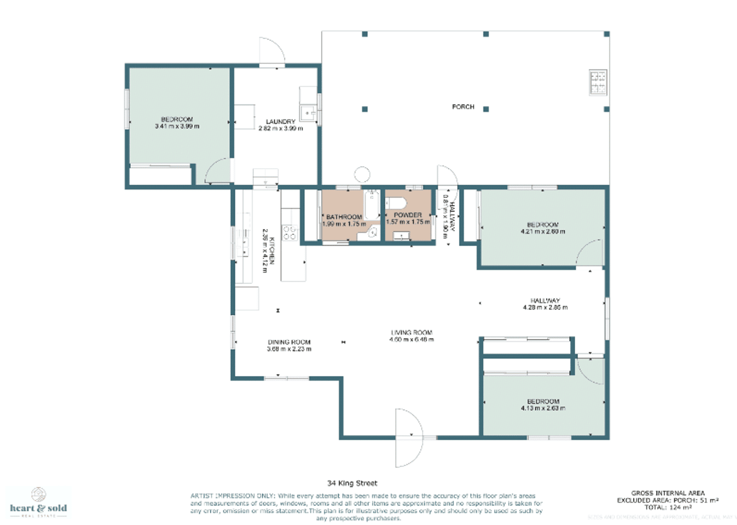 Floorplan of Homely house listing, 34 King Street, Moura QLD 4718