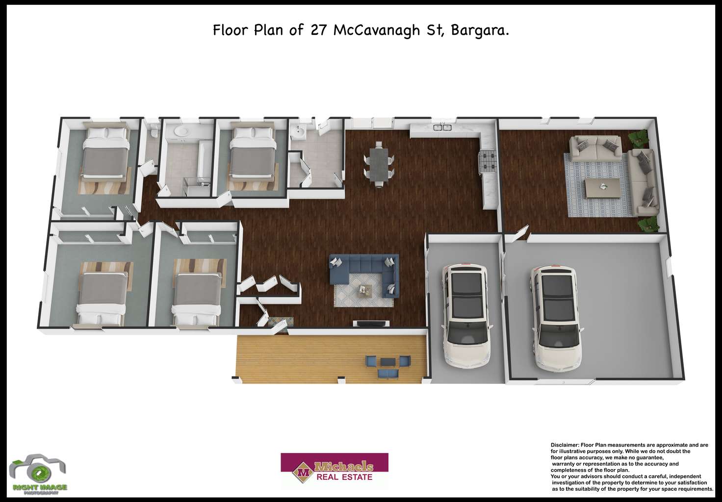 Floorplan of Homely house listing, 27 Mccavanagh Street, Bargara QLD 4670