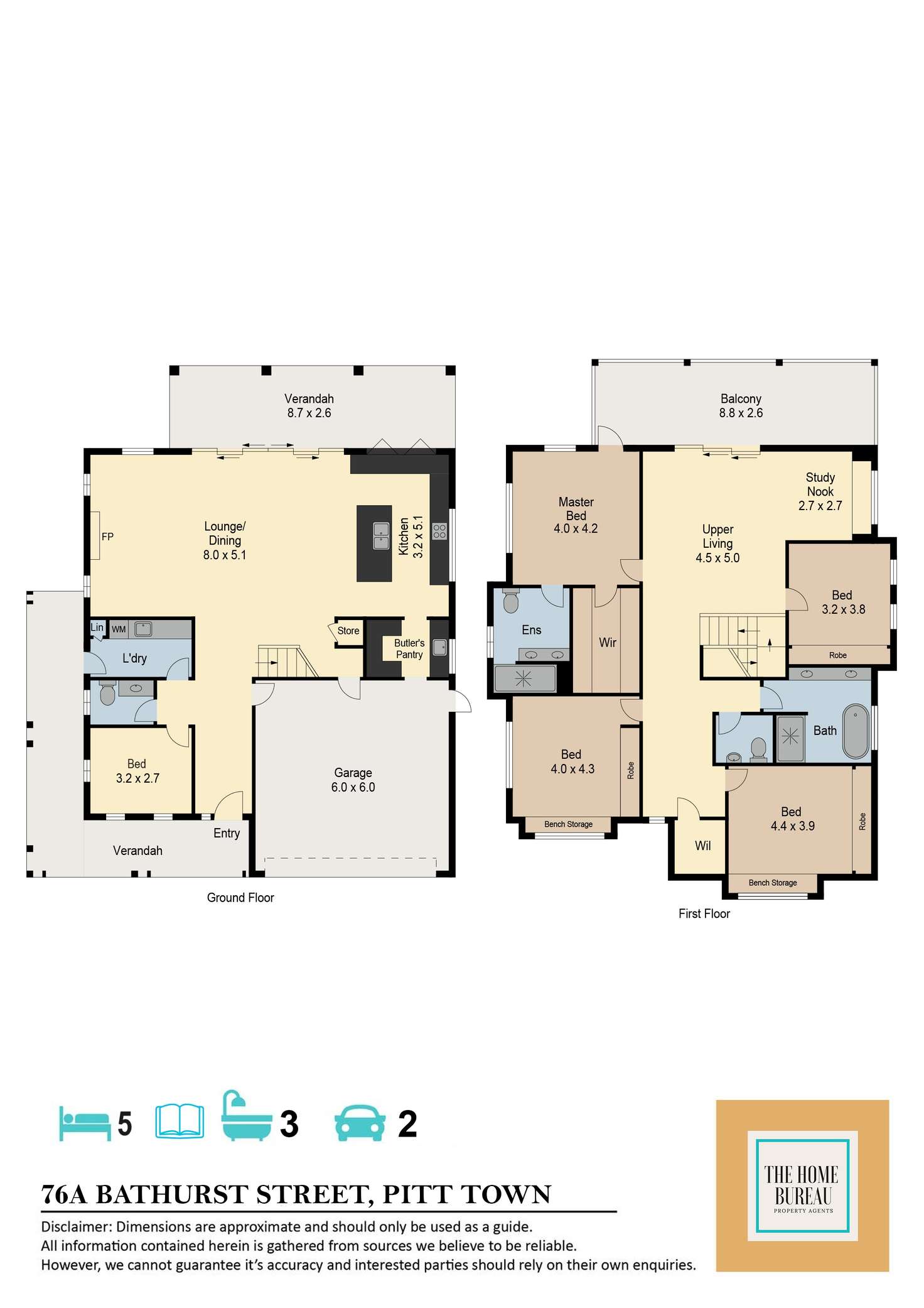 Floorplan of Homely house listing, 76A Bathurst Street, Pitt Town NSW 2756