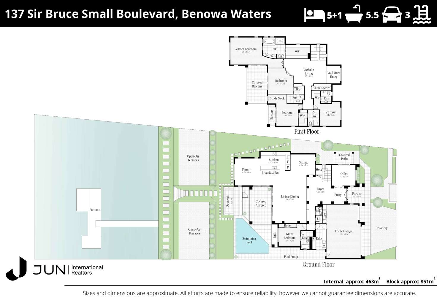 Floorplan of Homely house listing, 137 Sir Bruce Boulevard, Benowa Waters QLD 4217