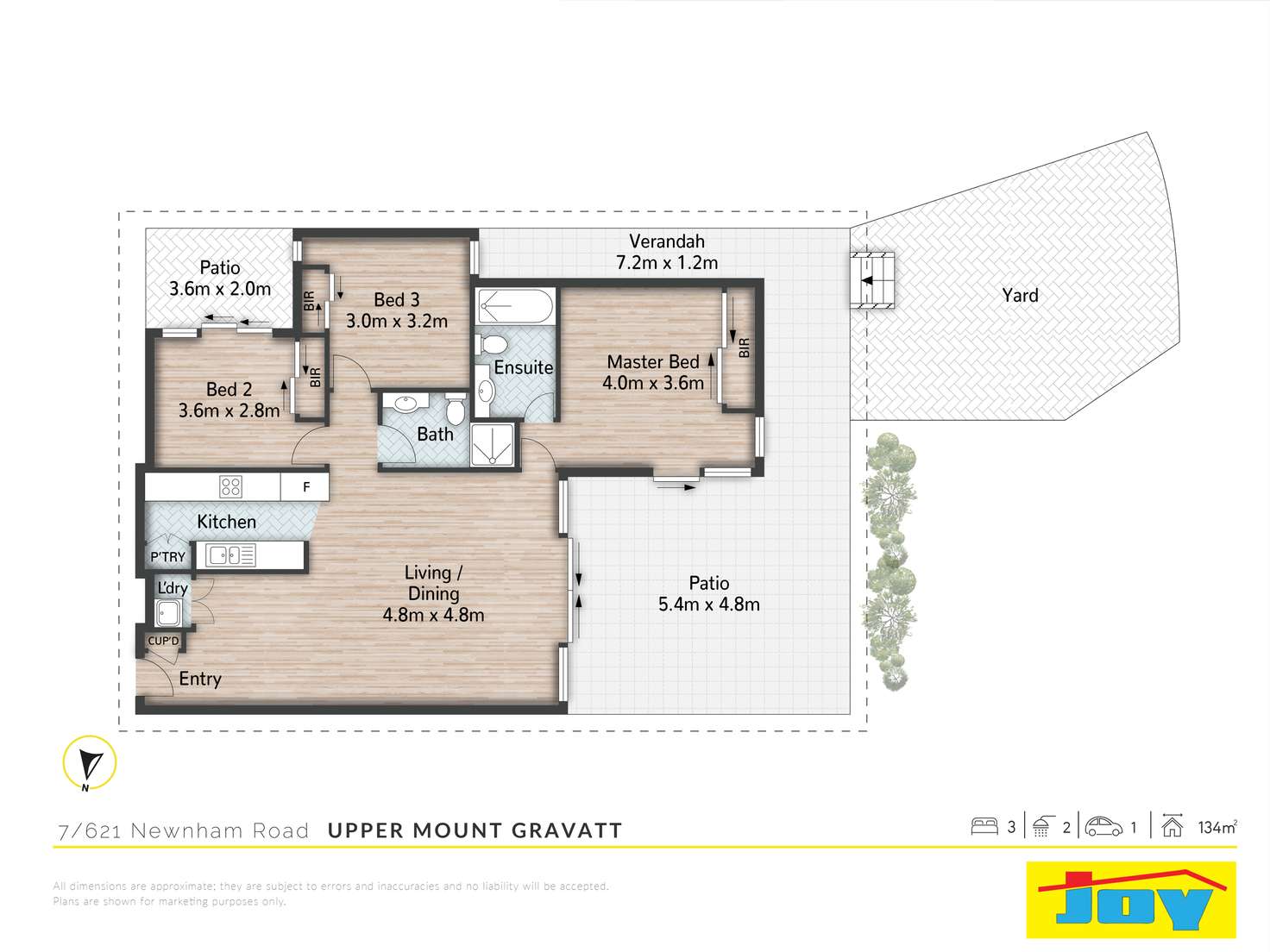 Floorplan of Homely apartment listing, 7/625 Newnham Road, Upper Mount Gravatt QLD 4122