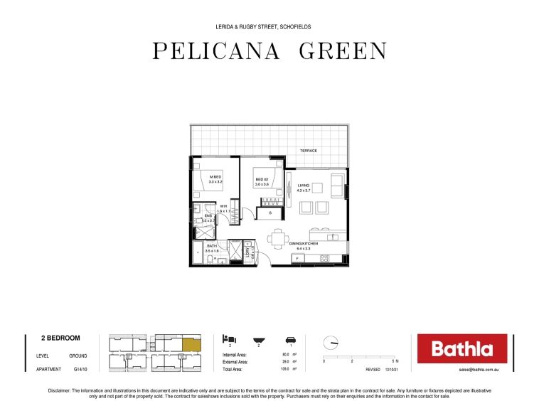 Floorplan of Homely apartment listing, G06/1 Lerida Street, Schofields NSW 2762