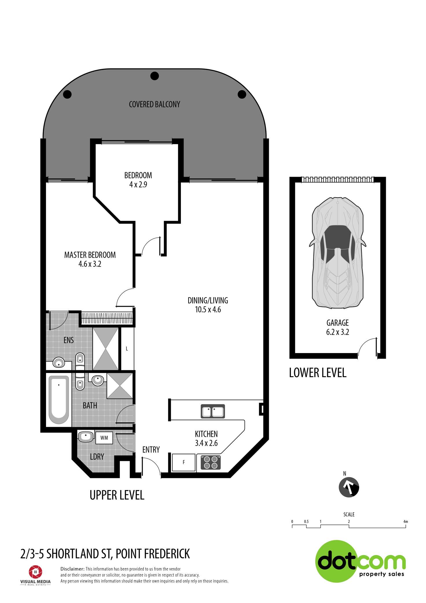 Floorplan of Homely apartment listing, 2/3-5 Shortland Street, Point Frederick NSW 2250