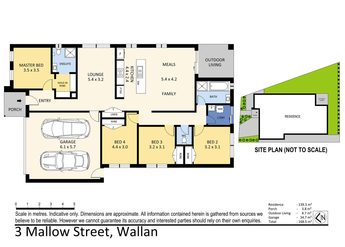 Floorplan of Homely house listing, 3 Mallow Street, Wallan VIC 3756