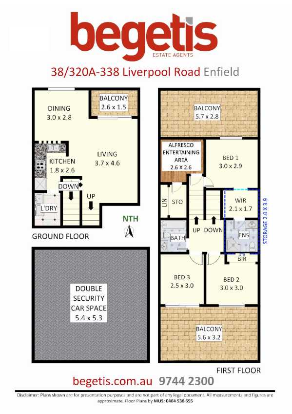 Floorplan of Homely apartment listing, 38/320A-338 Liverpool Road, Enfield NSW 2136