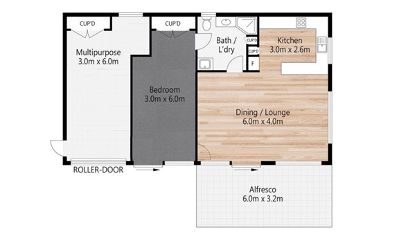 Floorplan of Homely house listing, A/520 Gold Creek Road, Brookfield QLD 4069