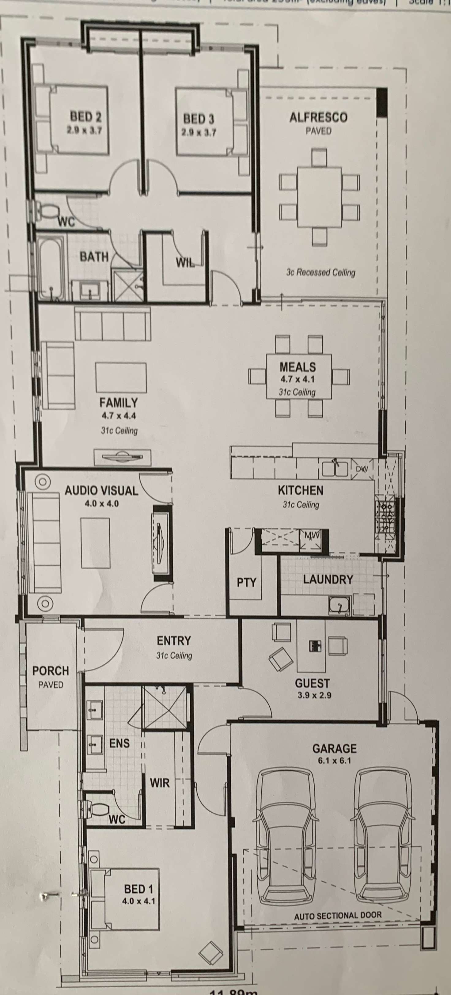 Floorplan of Homely house listing, 3 Jindabyne Street, Hilbert WA 6112
