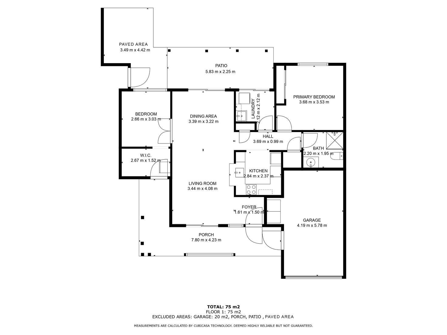 Floorplan of Homely unit listing, 4/10 Davidson Street, South Kalgoorlie WA 6430