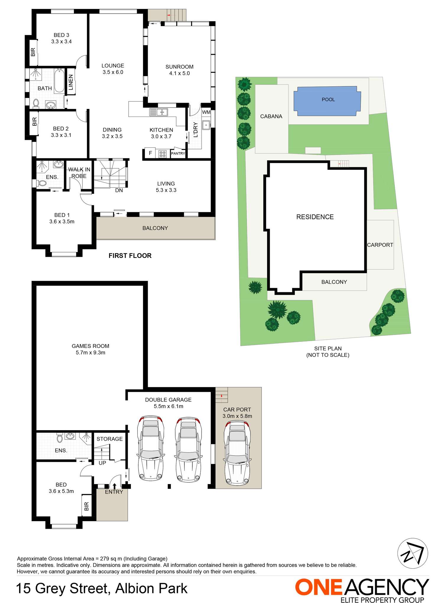 Floorplan of Homely house listing, 15 Grey Street, Albion Park NSW 2527
