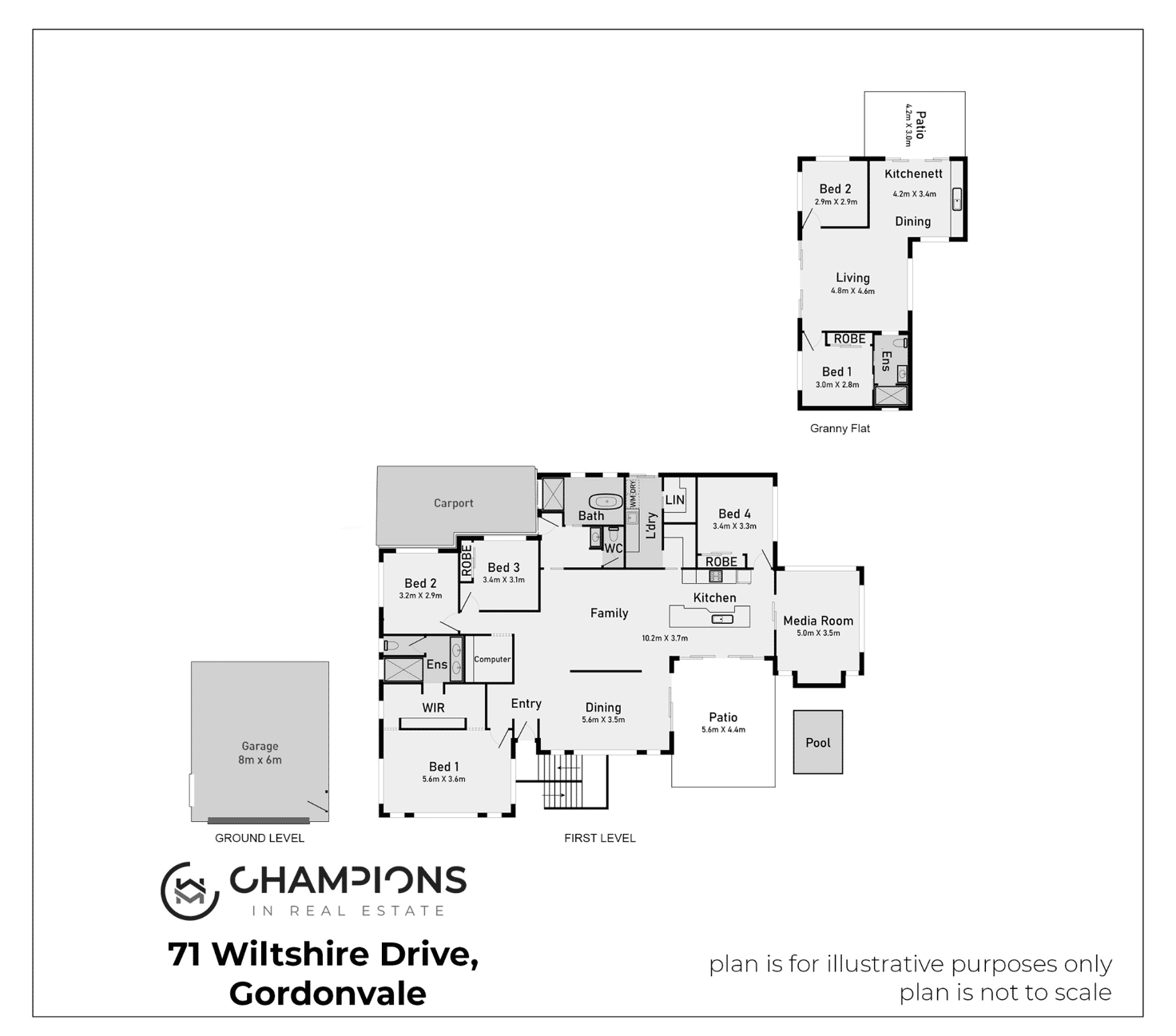 Floorplan of Homely house listing, 71 Wiltshire Drive, Gordonvale QLD 4865