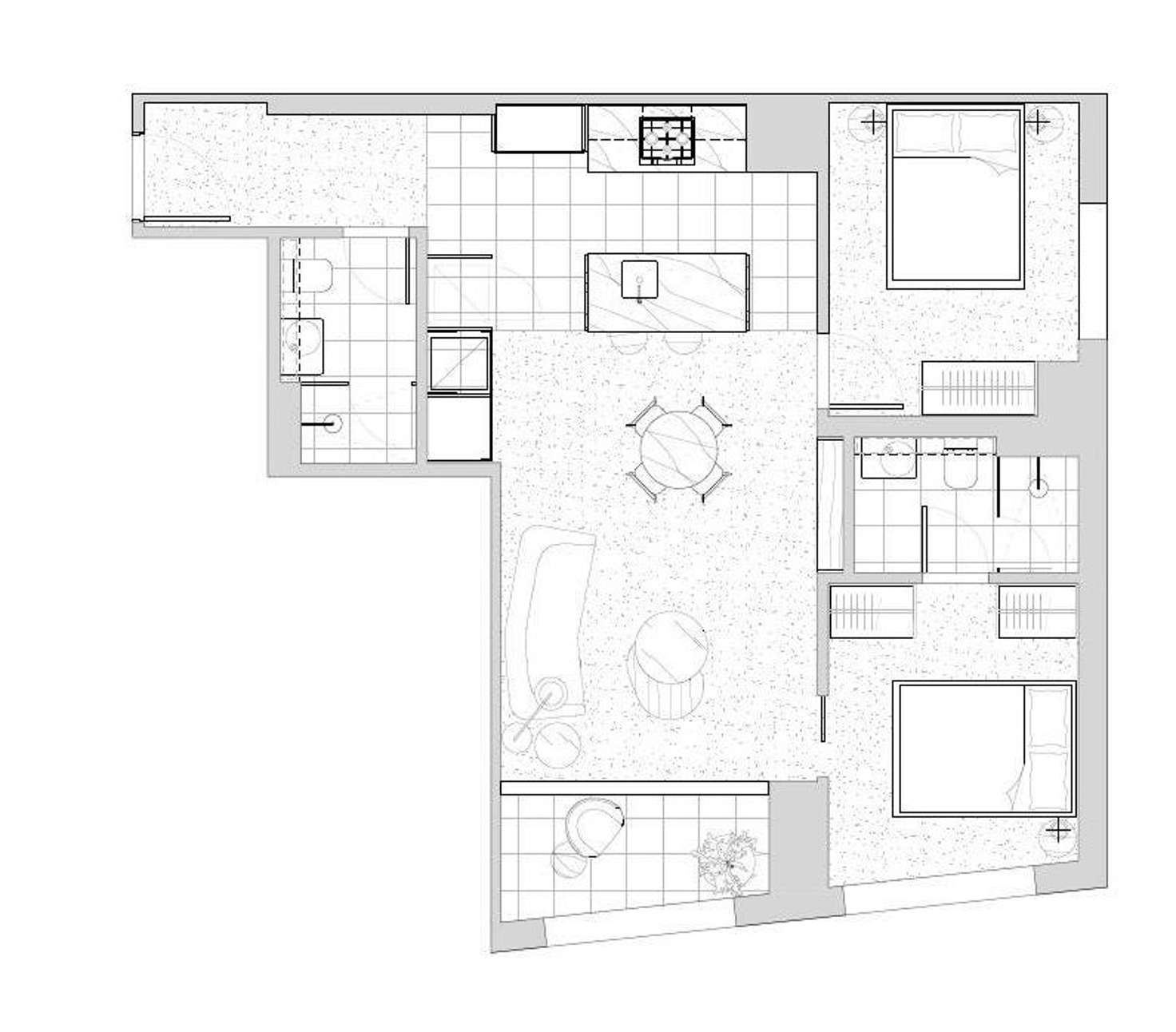 Floorplan of Homely apartment listing, 2715/160 Victoria Street, Carlton VIC 3053