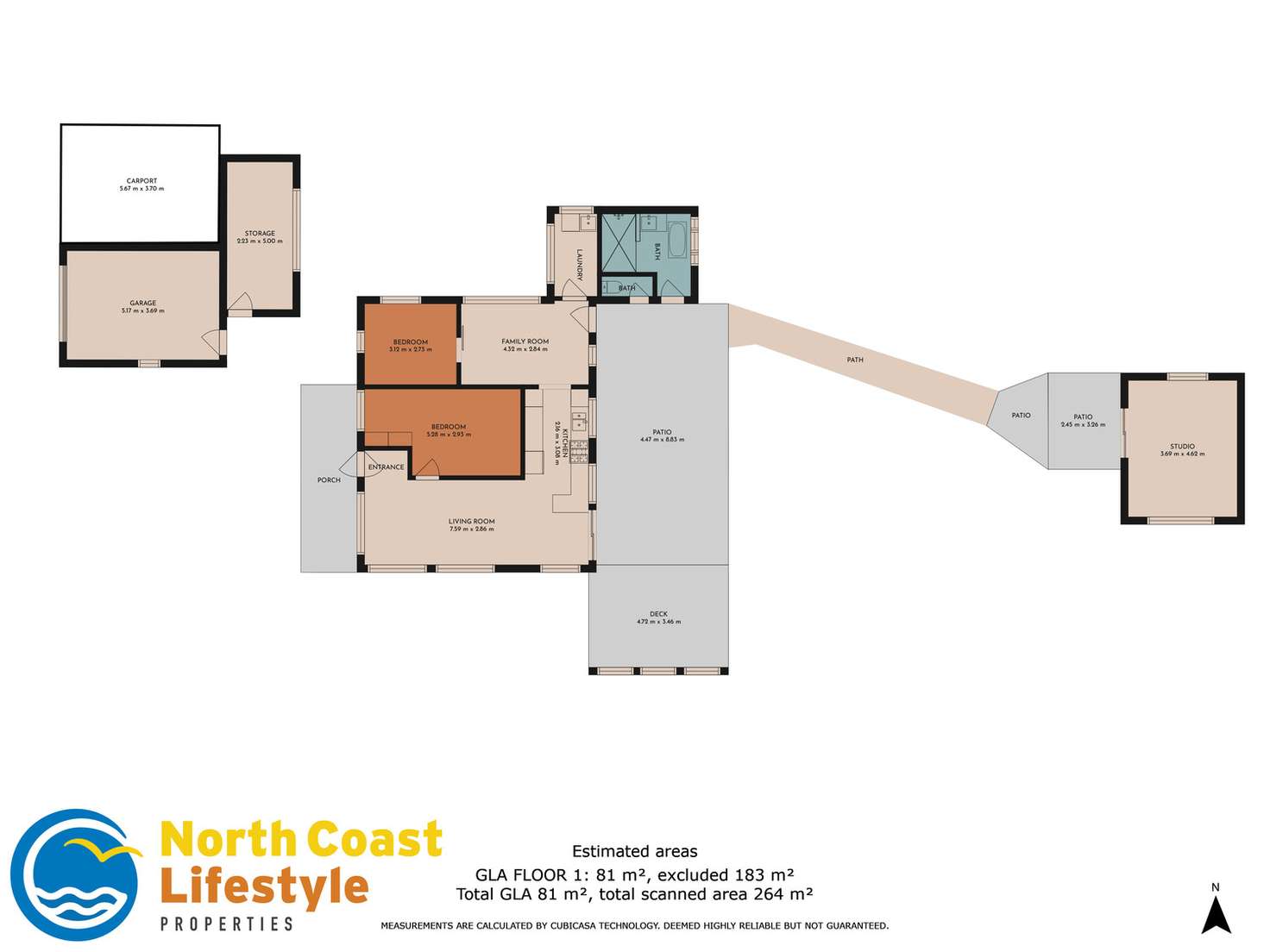 Floorplan of Homely house listing, 6 Park Street, New Brighton NSW 2483