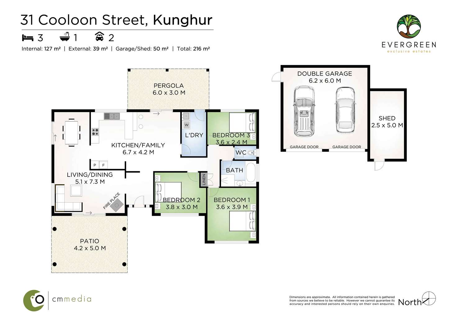 Floorplan of Homely house listing, 33 Cooloon Street, Kunghur NSW 2484