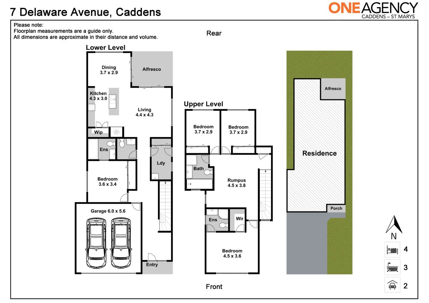 Floorplan of Homely house listing, 7 Delaware Avenue, Caddens NSW 2747