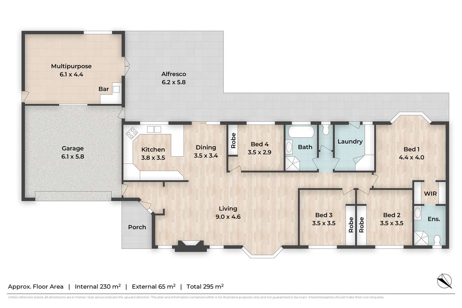 Floorplan of Homely house listing, 58 Candowie Crescent, Karana Downs QLD 4306