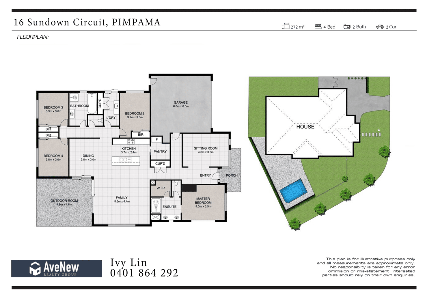 Floorplan of Homely house listing, 16 Sundown Circuit, Pimpama QLD 4209