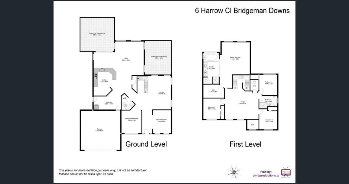 Floorplan of Homely house listing, 6 Harrow Close, Bridgeman Downs QLD 4035