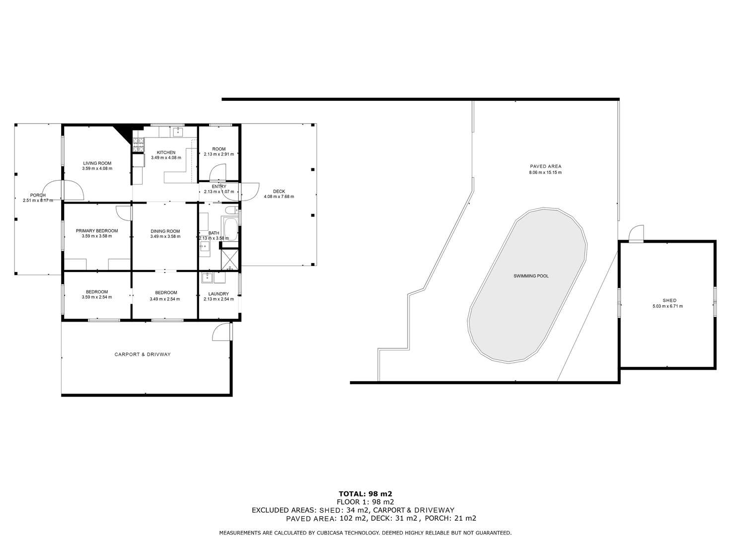 Floorplan of Homely house listing, 50 Ward Street, Lamington WA 6430