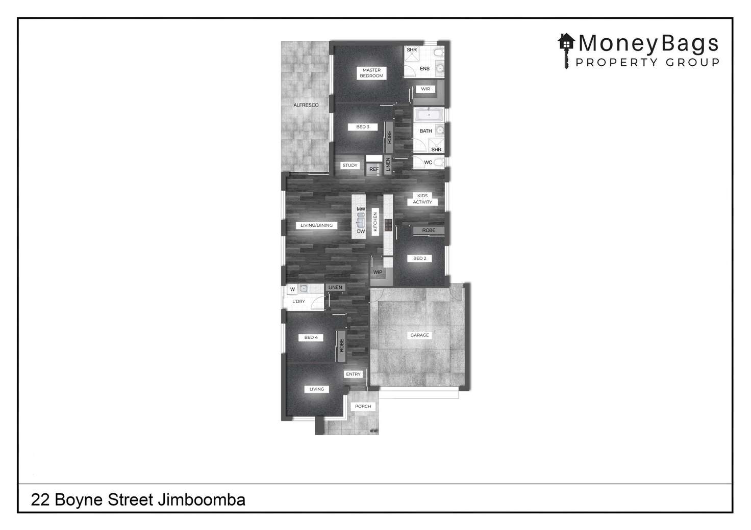 Floorplan of Homely house listing, 22 Boyne Street, Jimboomba QLD 4280