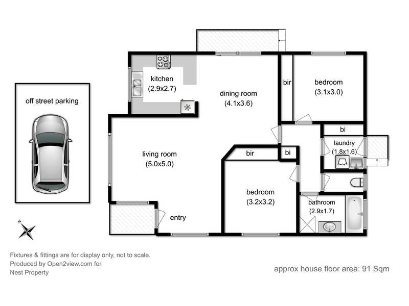 Floorplan of Homely unit listing, 24/3 Russell Road, Claremont TAS 7011