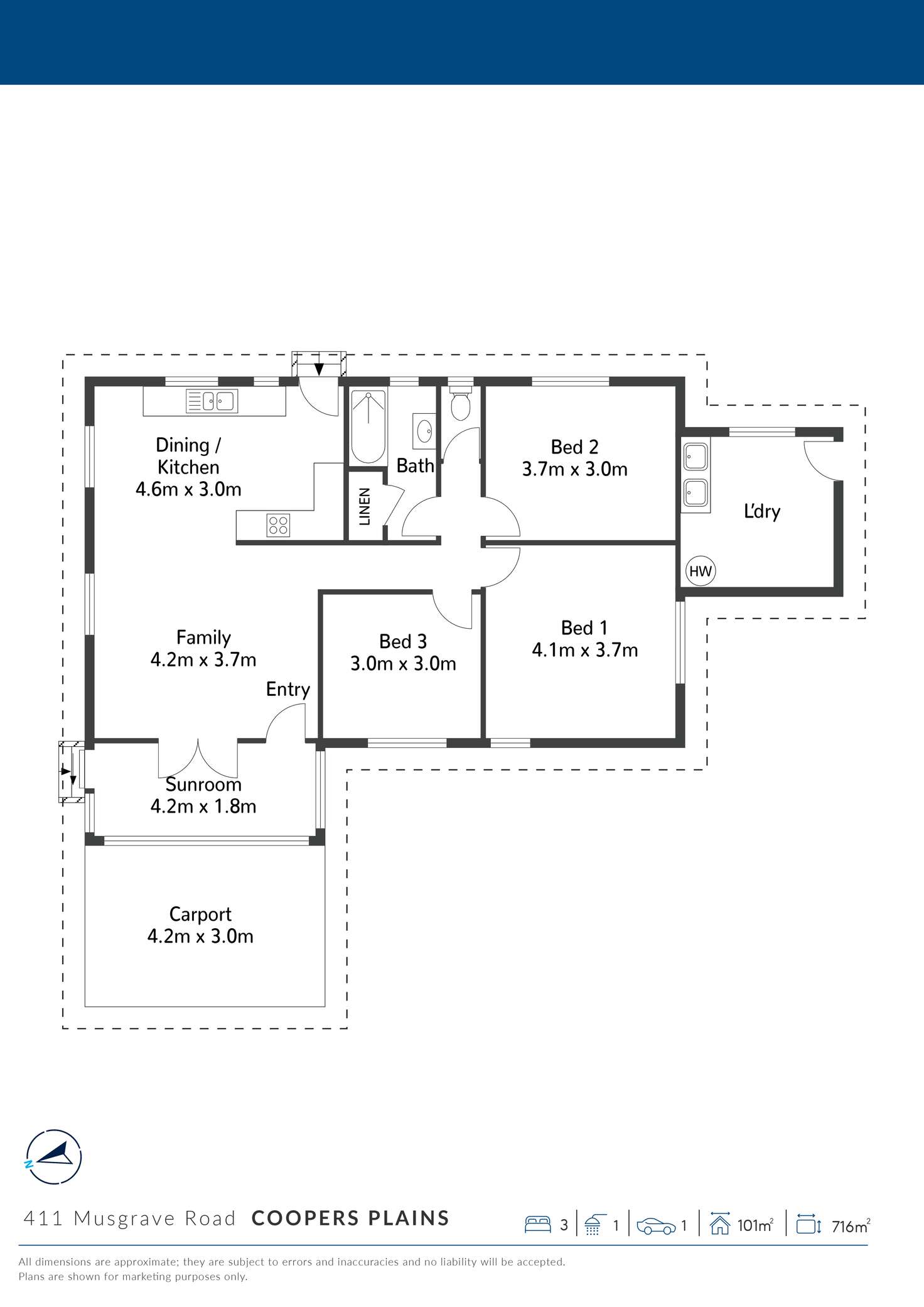 Floorplan of Homely house listing, 411 Musgrave Road, Coopers Plains QLD 4108