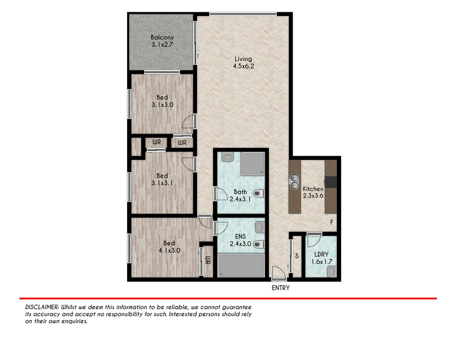 Floorplan of Homely apartment listing, 904/18 Harrow Road, Auburn NSW 2144