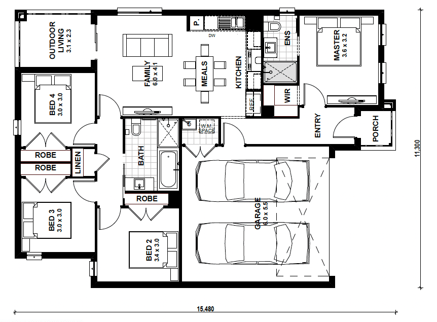 Floorplan of Homely house listing, Lot 262 Pebble Road, Pakenham VIC 3810