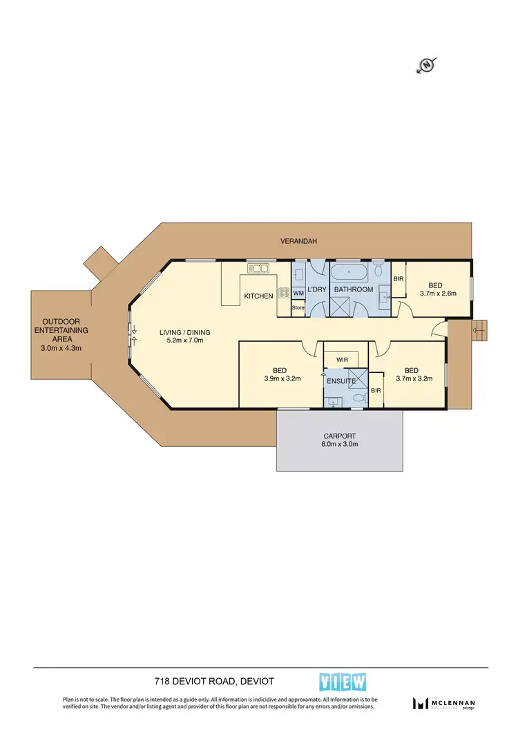 Floorplan of Homely house listing, 718 Deviot Road, Deviot TAS 7275