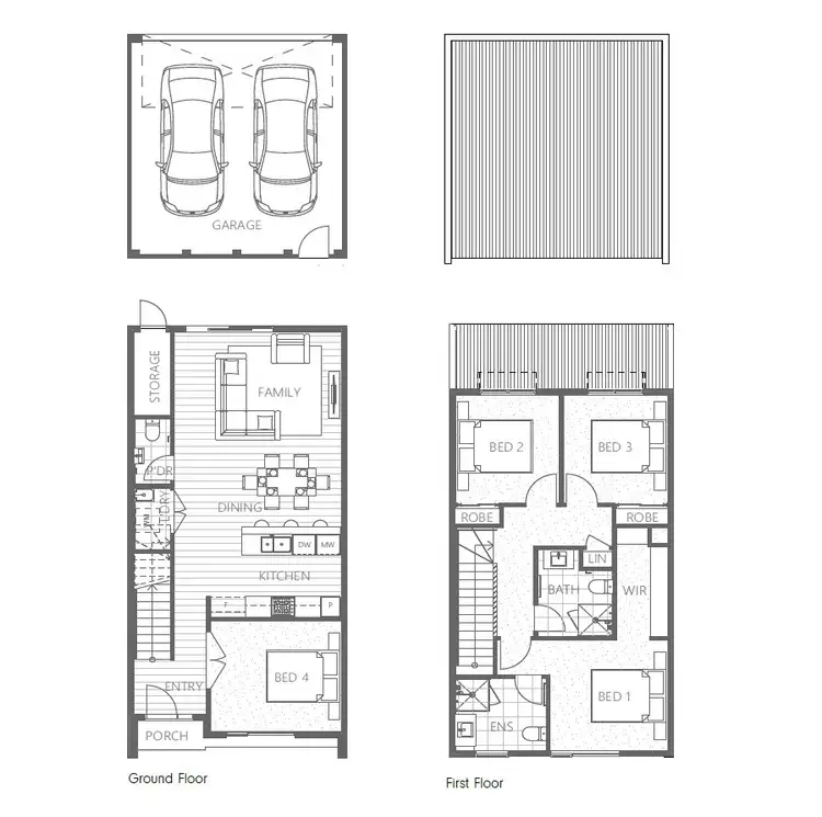 Floorplan of Homely townhouse listing, Lot 6 Plush Circuit, Epping VIC 3076