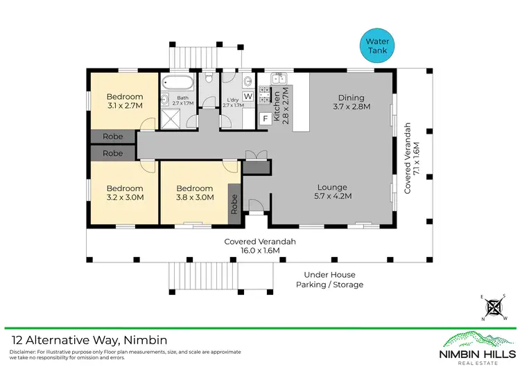 Floorplan of Homely house listing, 12 Alternative Way, Nimbin NSW 2480