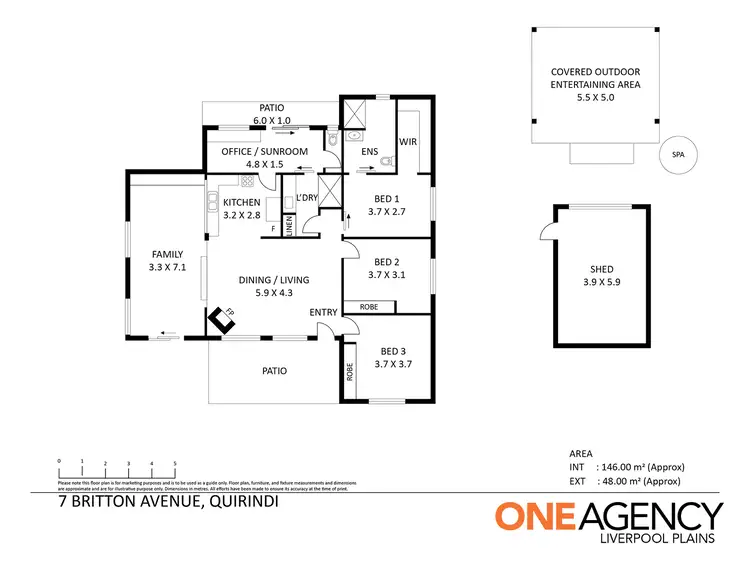 Floorplan of Homely house listing, 7 Britton Avenue, Quirindi NSW 2343