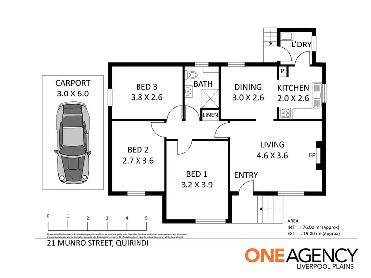 Floorplan of Homely house listing, 11 Munro Street, Quirindi NSW 2343