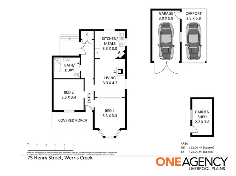 Floorplan of Homely house listing, 75 Henry Street, Werris Creek NSW 2341