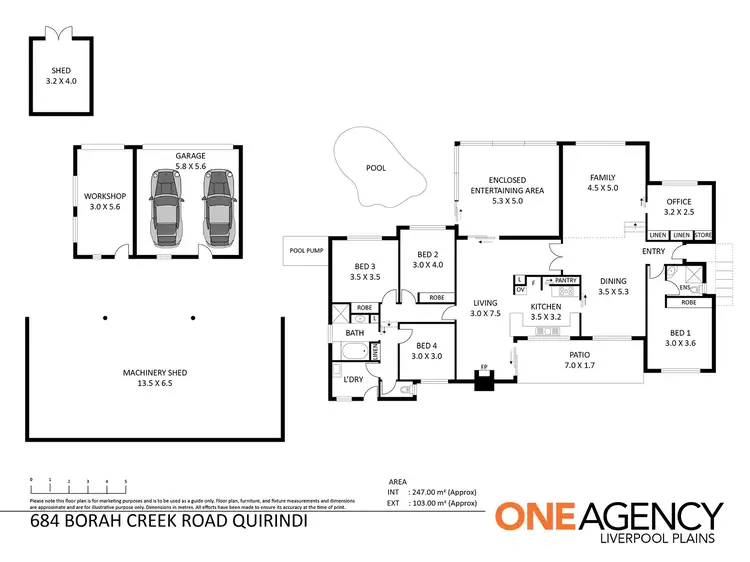 Floorplan of Homely house listing, 684 Borah Creek Road, Quirindi NSW 2343