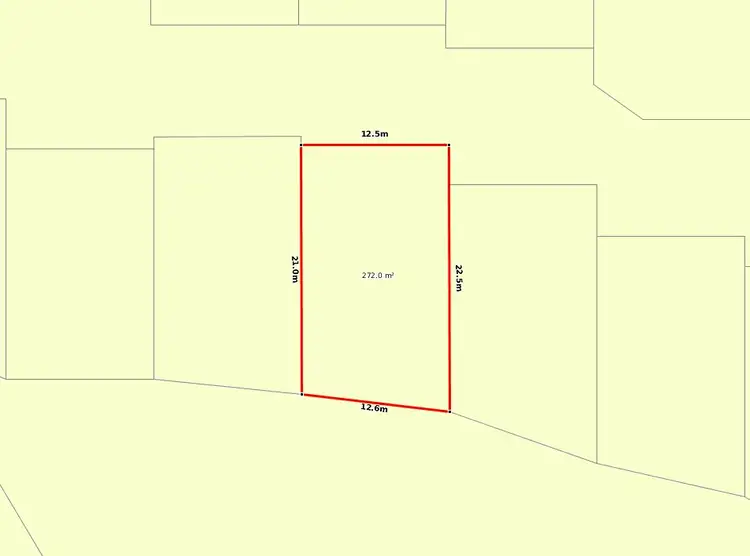 Floorplan of Homely land listing, LOT 14, 3-5 WYVERN ROAD, Rainbow Beach QLD 4581