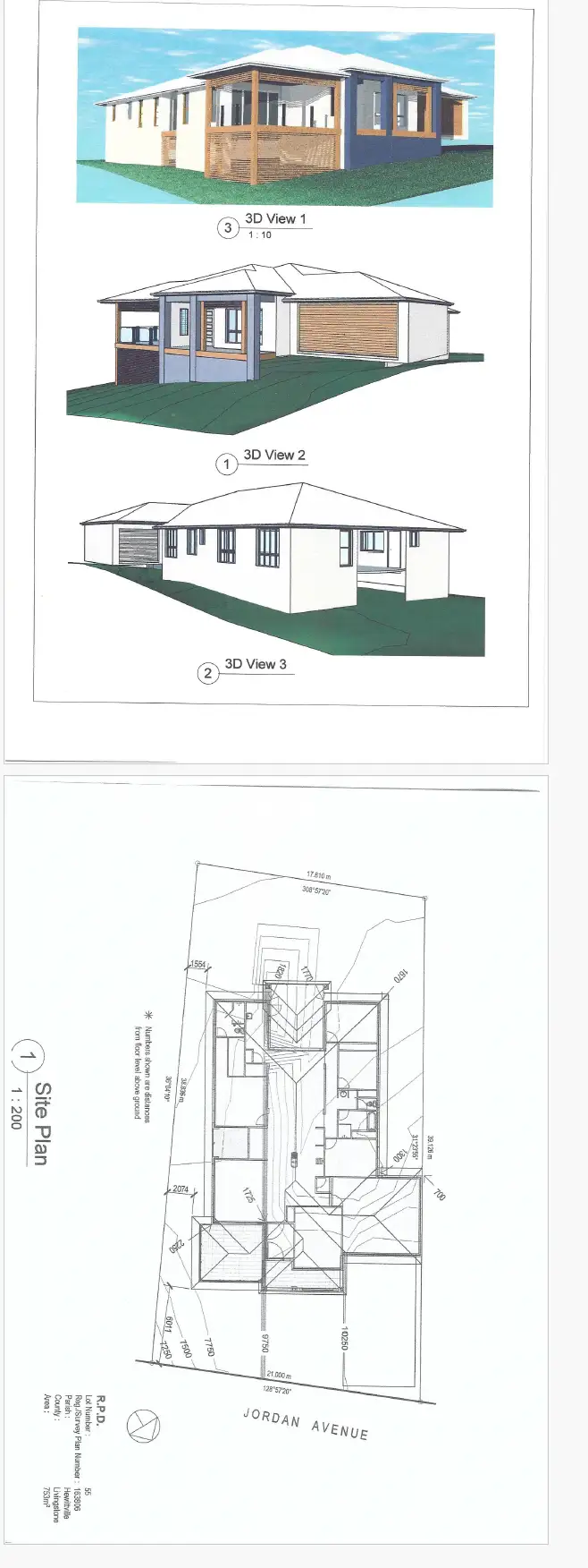 Floorplan of Homely land listing, 7 Jordan Avenue, Lammermoor QLD 4703