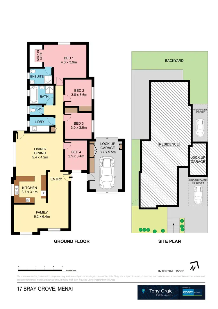 Floorplan of Homely house listing, 17 Bray Grove, Menai NSW 2234