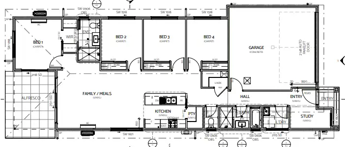 Floorplan of Homely house listing, 3 Burton Court, Logan Reserve QLD 4133